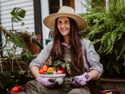 Moestuinieren van ontwerp tot oogst