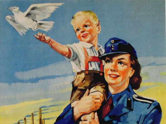 DDR-propaganda over vrouwen, mannen en kinderen